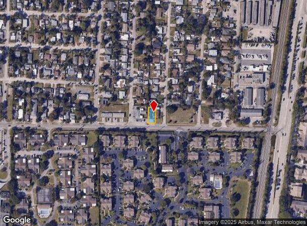 931 Miner Rd, Lantana, FL Parcel Map
