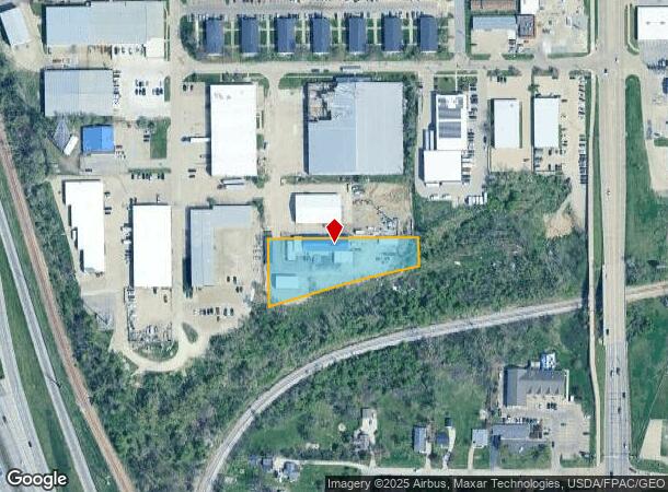  2115 N Towne Ln Ne, Cedar Rapids, IA Parcel Map