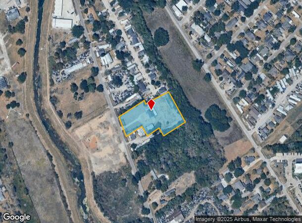  1415 Packer Ln, Stafford, TX Parcel Map