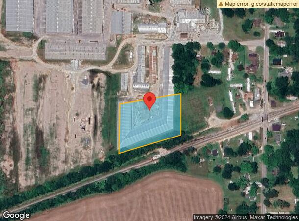  24895 N Gin St, Belle Mina, AL Parcel Map