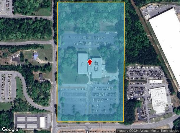  6000 Feldwood Rd, Atlanta, GA Parcel Map