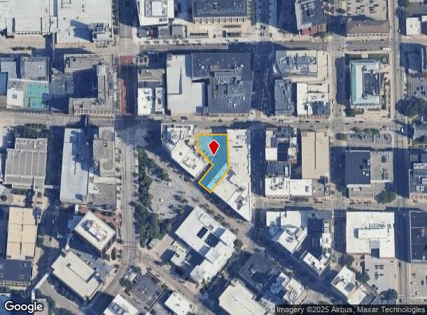  128 Monroe Center St Nw, Grand Rapids, MI Parcel Map