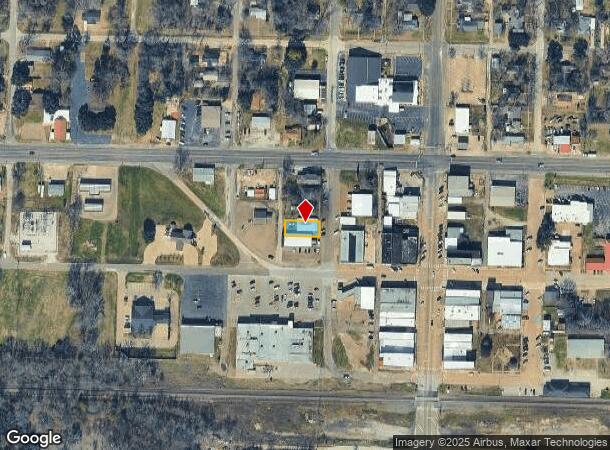  203 N Spring St, Grand Saline, TX Parcel Map
