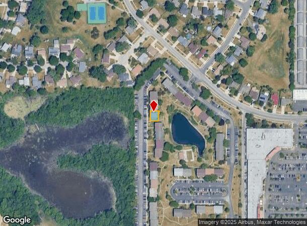  1029 Dickens Way, Schaumburg, IL Parcel Map