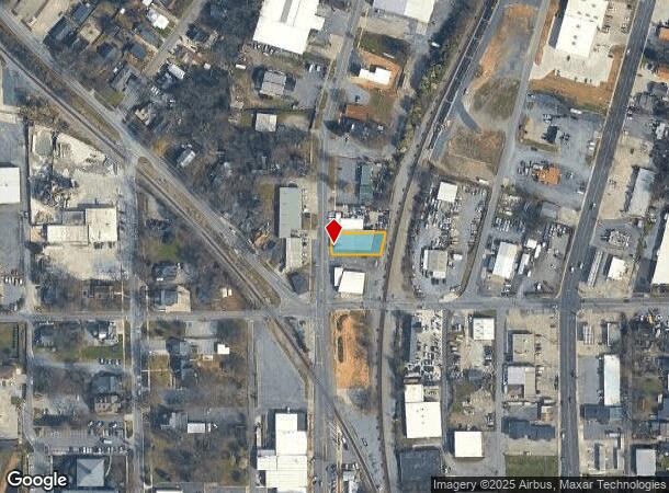 412 N Hamilton St, Dalton, GA Parcel Map