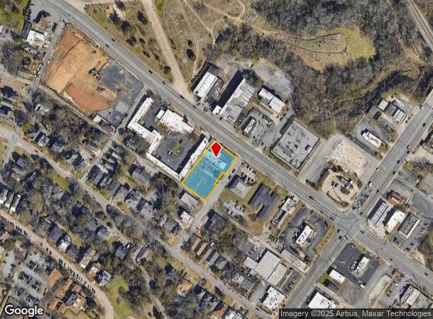  1020 Riverside Dr, Macon, GA Parcel Map