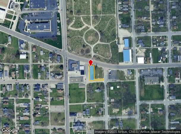  1830 Maumee Ave, Fort Wayne, IN Parcel Map