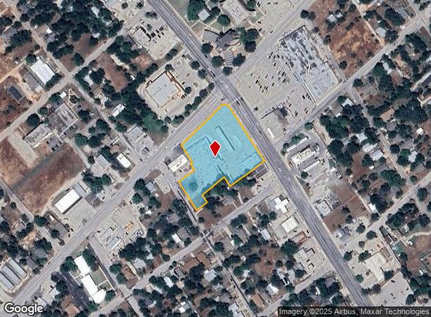 1401 Austin Ave, Brownwood, TX Parcel Map