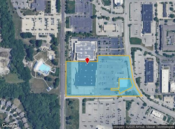  12150 Blue Valley Pkwy, Overland Park, KS Parcel Map