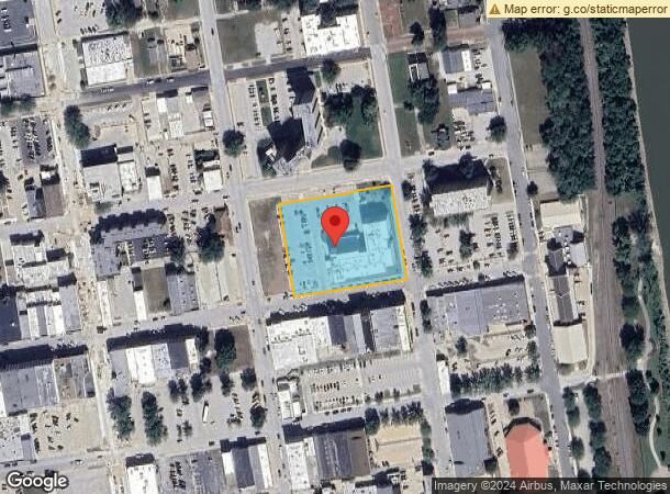  250 Delaware St, Leavenworth, KS Parcel Map