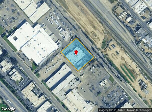 1777 G St, Fresno, CA Parcel Map