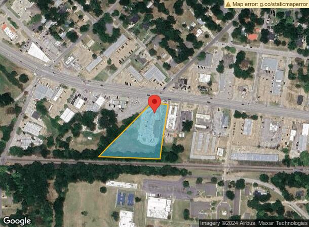  801 W Moore Ave, Terrell, TX Parcel Map