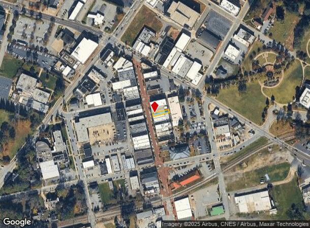  207 Trade St, Greer, SC Parcel Map