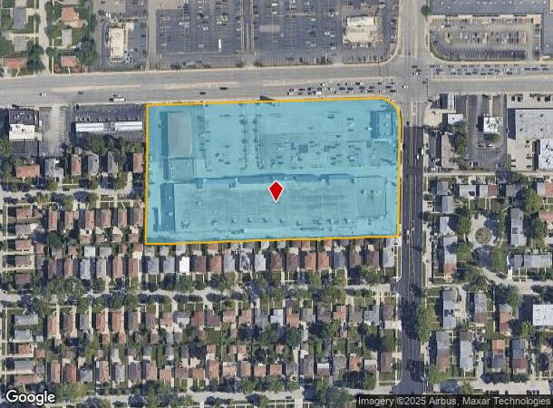  7200 W Dempster St, Niles, IL Parcel Map