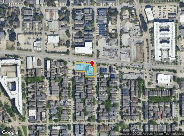 5701 Washington Ave, Houston, TX Parcel Map