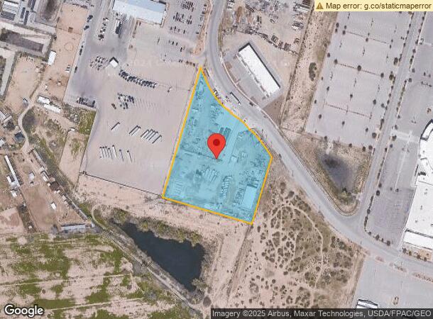  8000 Escobar Dr, El Paso, TX Parcel Map