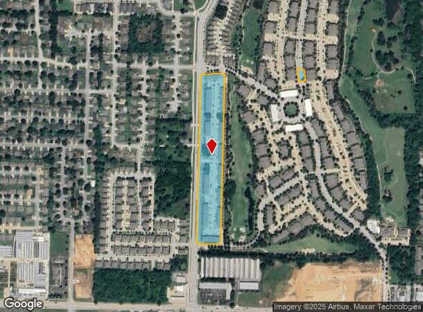 1275 N Izard Ln, Fayetteville, AR Parcel Map