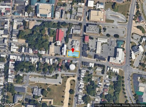 127 S Carroll St, Frederick, MD Parcel Map
