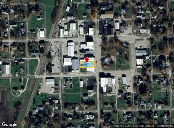 116 N Illinois St, Chrisman, IL Parcel Map