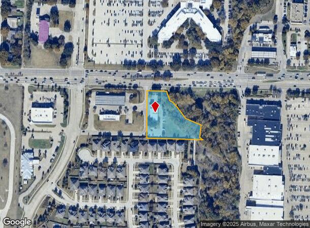  2225 W University Dr, Mckinney, TX Parcel Map