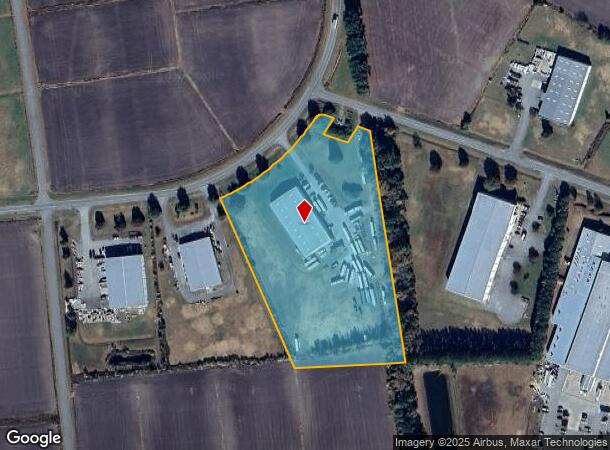  305 Commerce Dr, Elizabeth City, NC Parcel Map