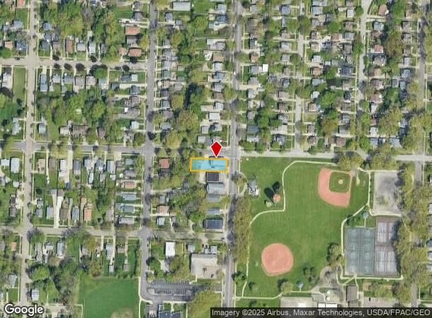  496 Brittain Rd, Akron, OH Parcel Map