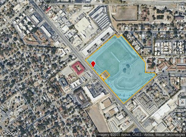  3606 Fredericksburg Rd, San Antonio, TX Parcel Map