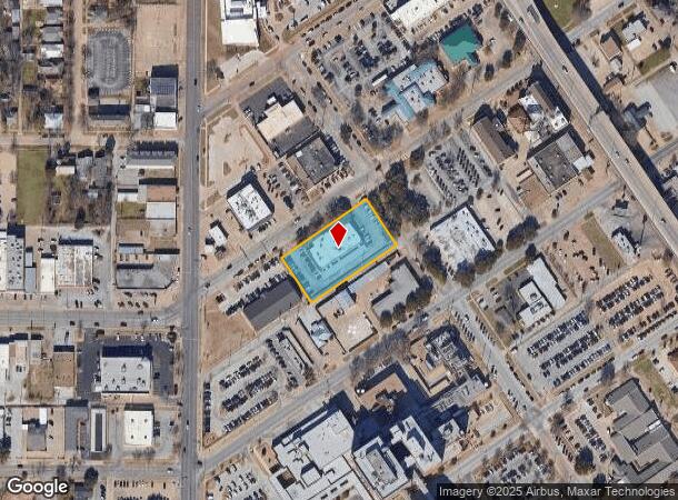  1601 9Th St, Wichita Falls, TX Parcel Map