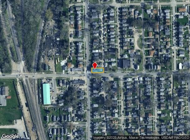 1559 Oak St, Toledo, OH Parcel Map