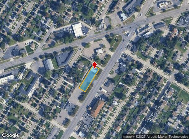  17485 Dix Rd, Melvindale, MI Parcel Map
