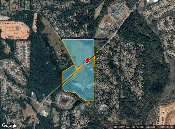  6489 Post Rd, Cumming, GA Parcel Map
