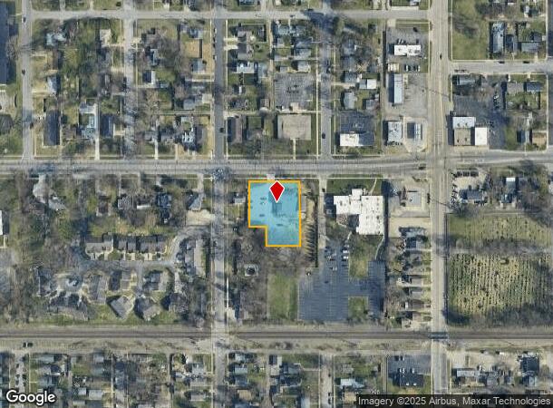  3516 E Jefferson Blvd, South Bend, IN Parcel Map