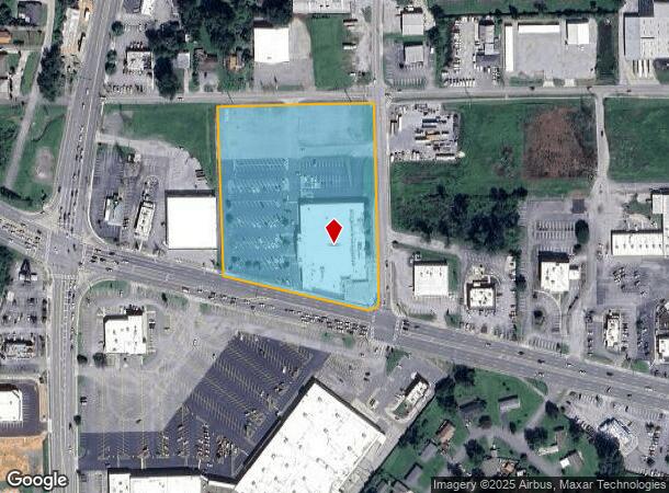  531 Battlefield Pky, Fort Oglethorpe, GA Parcel Map