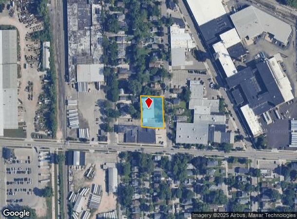  1625 Hamilton Ave Nw, Grand Rapids, MI Parcel Map