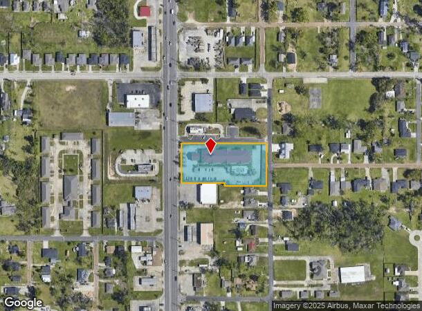  1320 N Martin Luther King Hwy, Lake Charles, LA Parcel Map