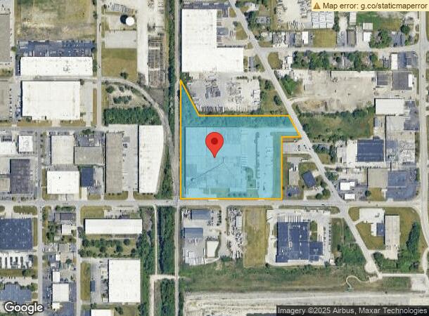  300 W Armory Dr, South Holland, IL Parcel Map