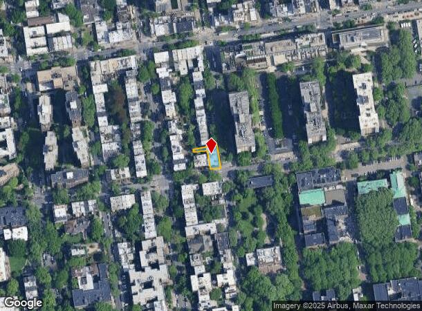  161 Hall St, Brooklyn, NY Parcel Map