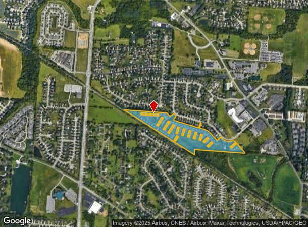  150 Lakepoint Ct, Pickerington, OH Parcel Map