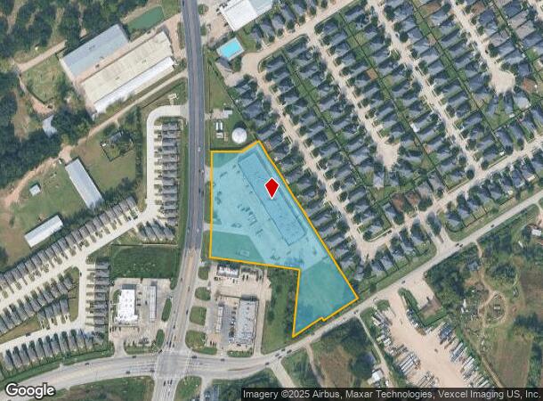  21612 Aldine Westfield Rd, Humble, TX Parcel Map