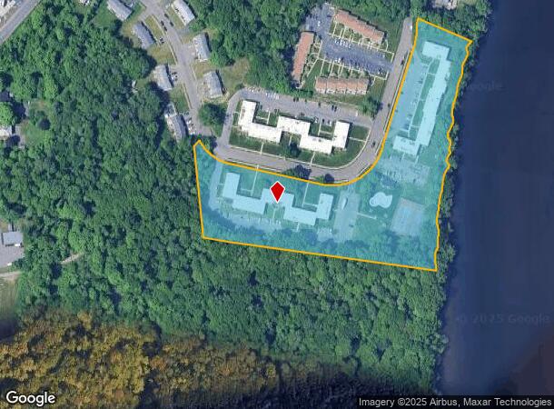  1 Riviera Dr, Agawam, MA Parcel Map