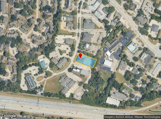  7814 Office Park Blvd, Baton Rouge, LA Parcel Map