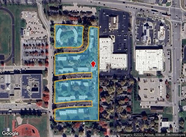 1560 28Th St, Columbus, IN Parcel Map