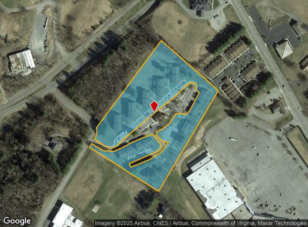  201 Washington Sq Dr, Pulaski, VA Parcel Map