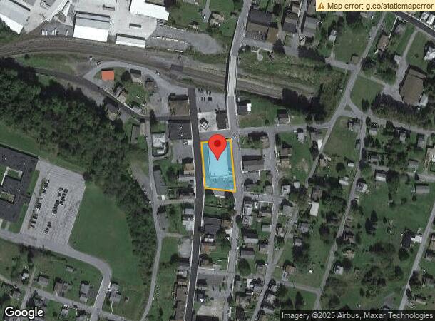  616 Main St, Gallitzin, PA Parcel Map