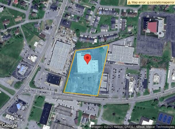  1350 Stafford Dr, Princeton, WV Parcel Map