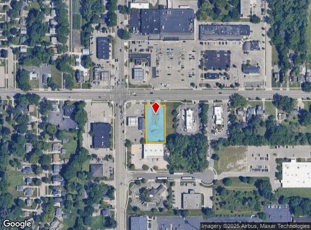  1216 Leonard St Ne, Grand Rapids, MI Parcel Map