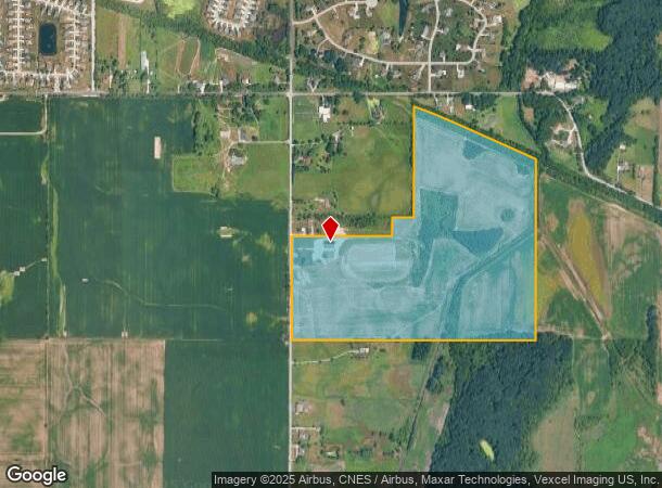 11515 Iowa St, Crown Point, IN Parcel Map