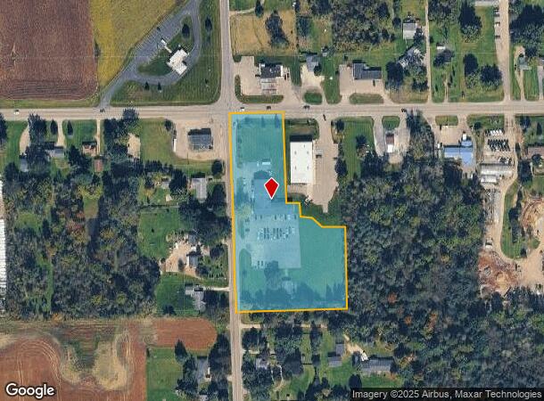 15 S Elba Rd, Lapeer, MI Parcel Map