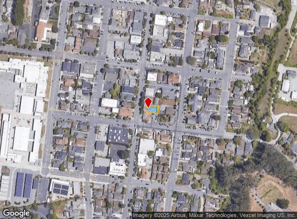 539 Main St, Half Moon Bay, CA Parcel Map