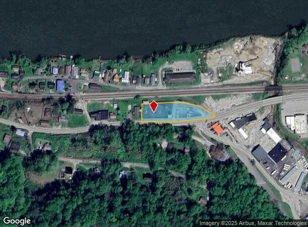 1320 Fayette Pike W, Montgomery, WV Parcel Map